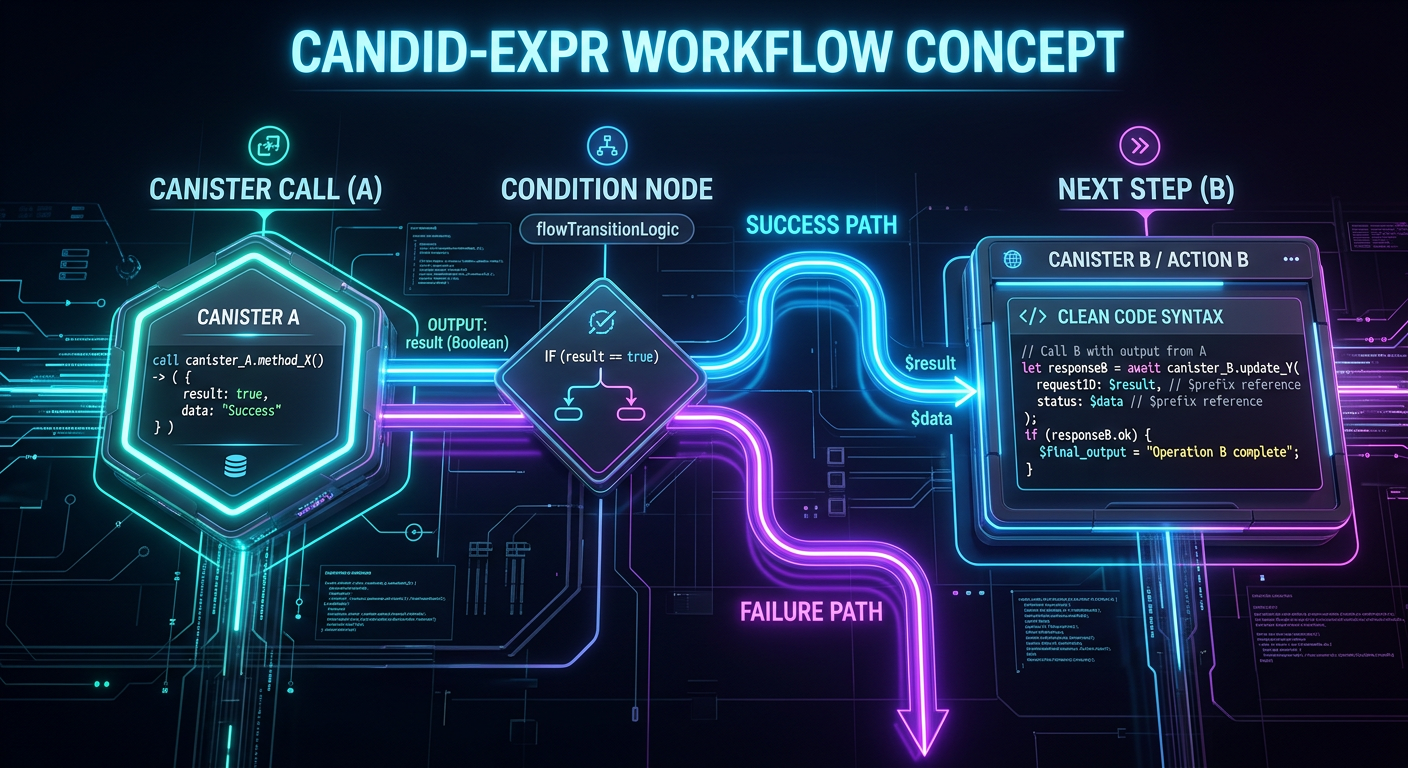 A detailed 3D infographic explaining the Candid-Ex...