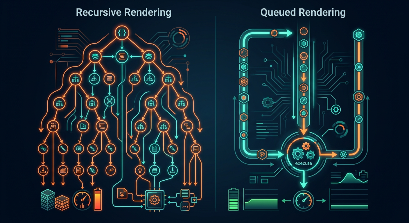 A detailed technical infographic showing the compa...