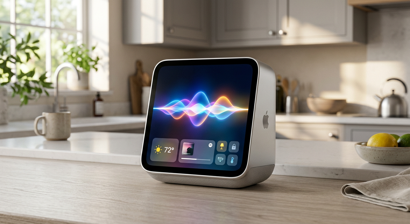 A detailed, high-quality 3D render of Apple's rumo...