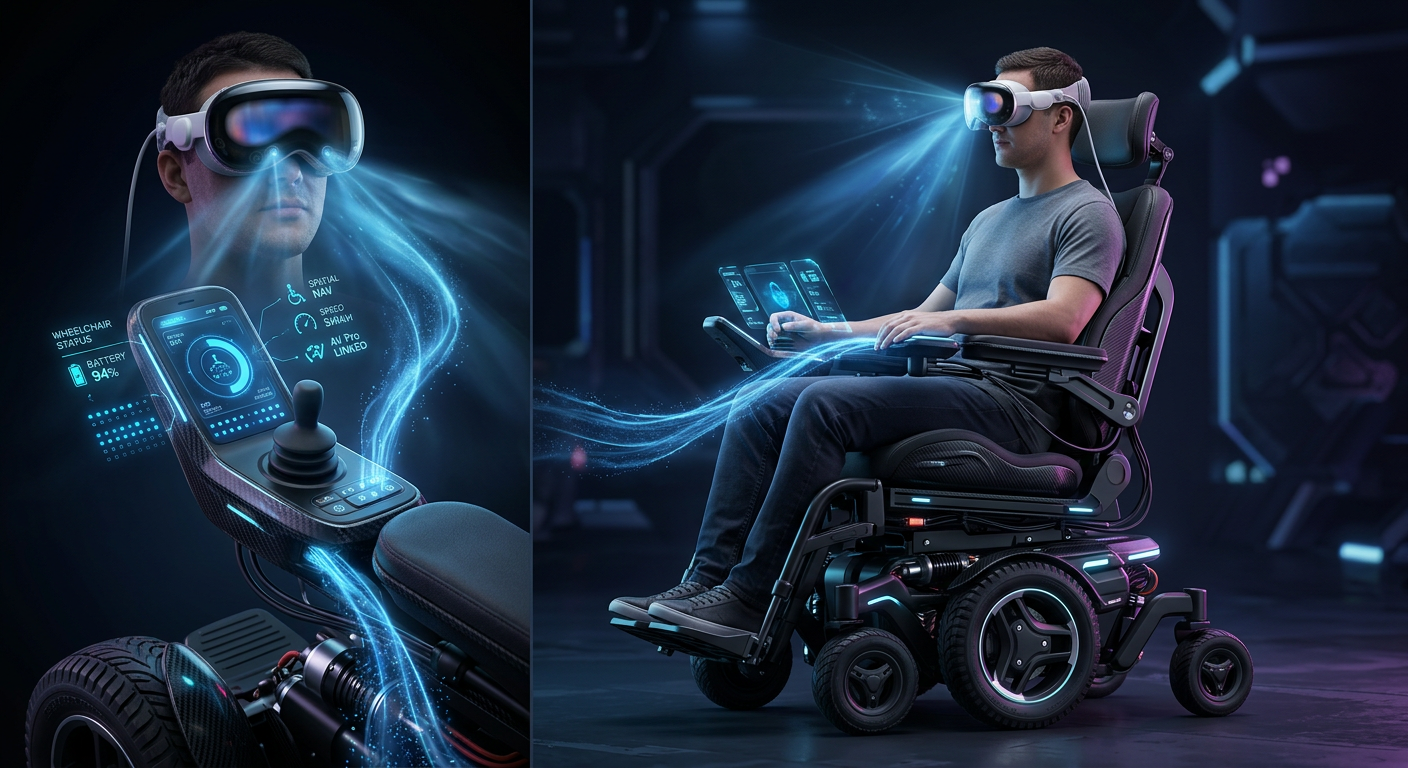 Gaze-to-Motion: How Apple Vision Pro and 'Project DRIVE' Are Transforming Wheelchair Tech