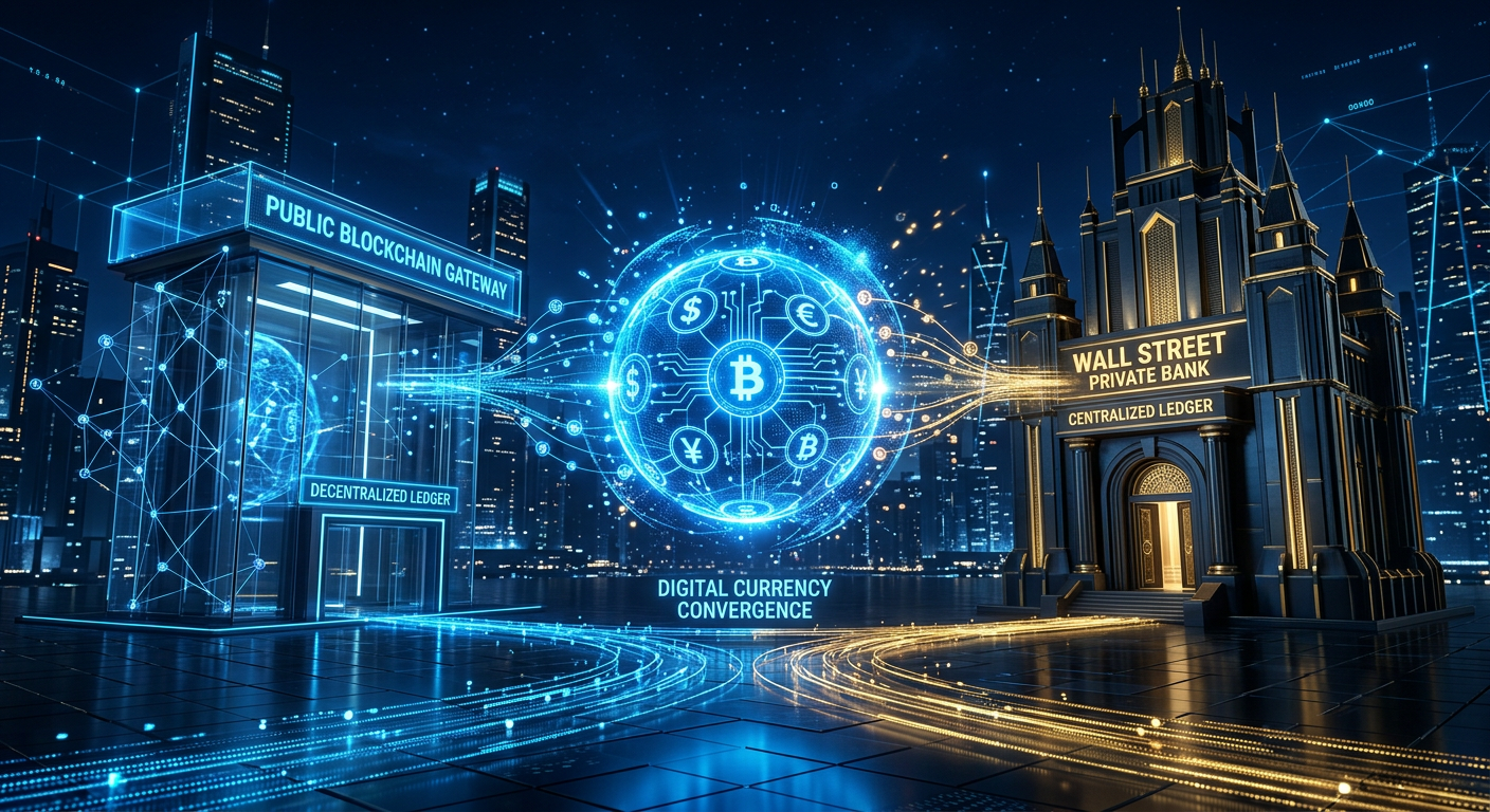 The Multilateral Ledger Era: How J.P. Morgan, Ripple, and Mastercard Bridged Public Blockchains to Wall Street Rails