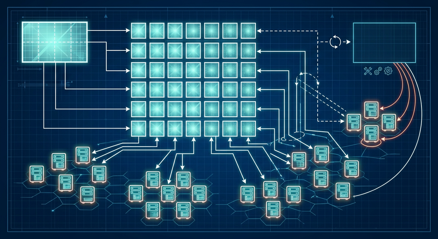 An educational 2D technical blueprint diagram expl...